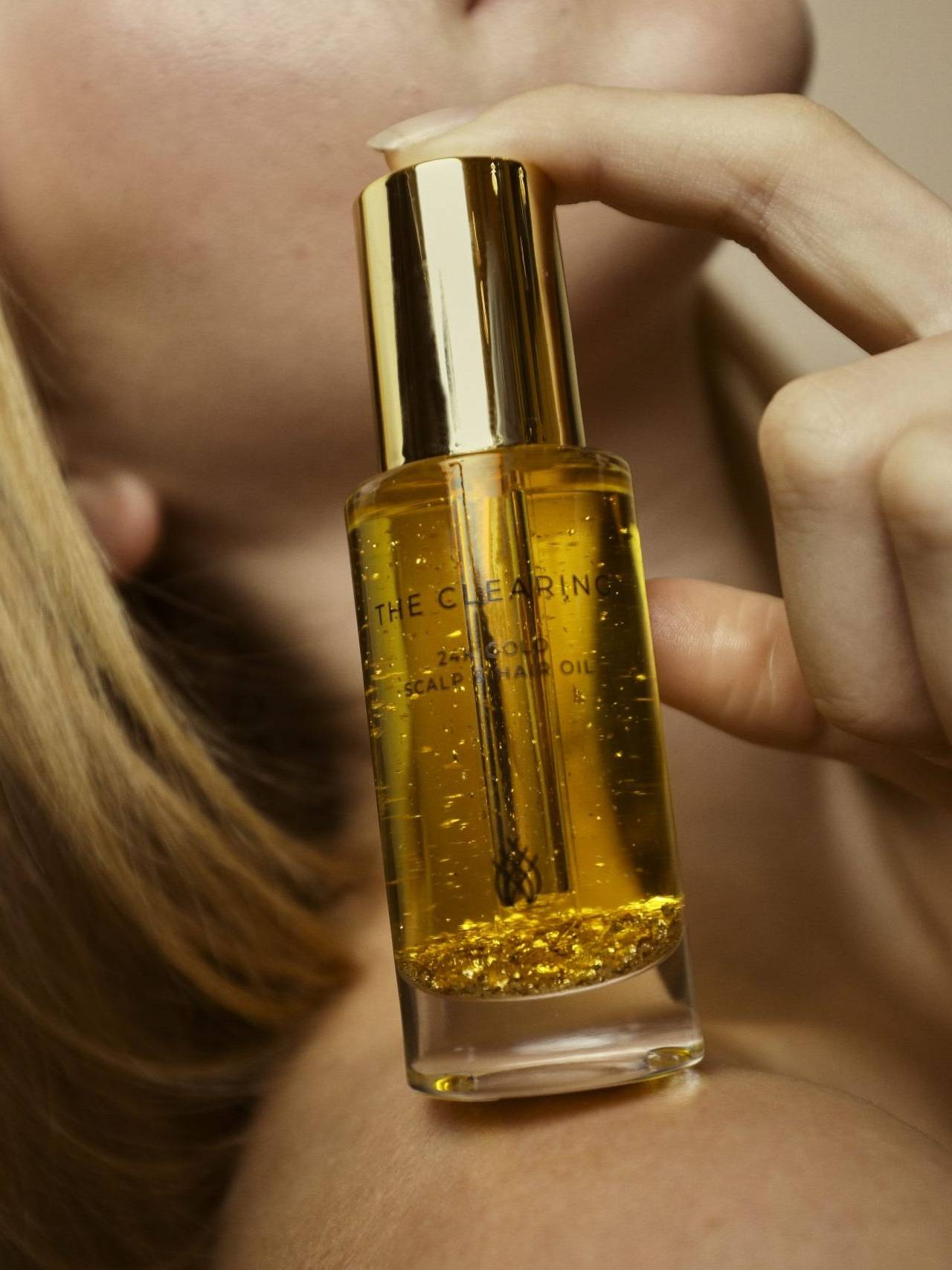 The Clearing 24K Gold Scalp & Hair Oil
